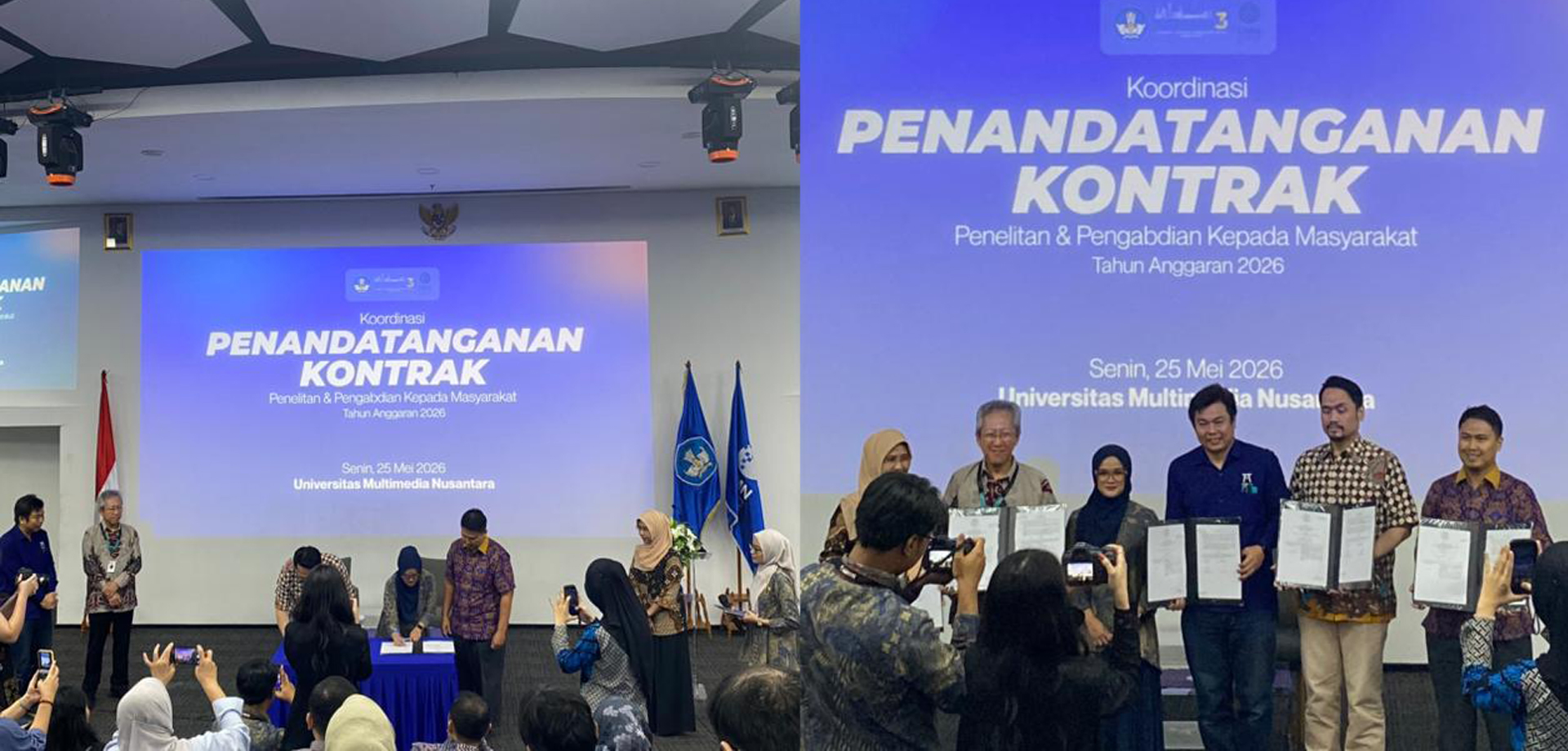 Universitas Islam Jakarta Hadiri Koordinasi Penandatanganan Kontrak Penelitian dan Pengabdian Tahun 2026 LLDikti Wilayah III